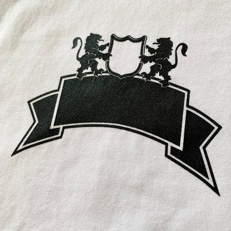Oh!theGuilt  / "EMBLEM" S/S T-SHIRT（ WHITE)