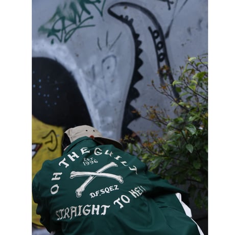 Oh!theGuilt × DF.SQEZ  003 / "COACH JACKET"(GREEN)