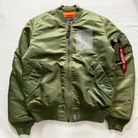 Oh!theGuilt × ALLAROUND / " MA-1"（ OLIVE DRAB)