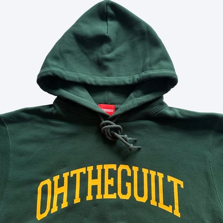 Oh!theGuilt / "COLLEGE" HOOD SWEAT (GREEN)