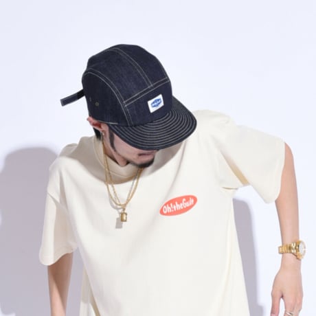 Oh!theGuilt × BROWNIE HOME MADE / HAND MADE JET CAP（ INDIGO DENIM)