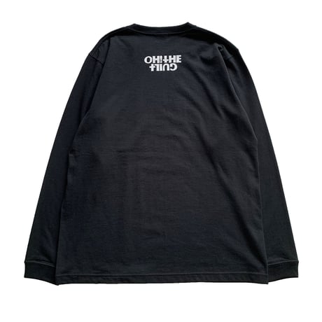 Oh!theGuilt × SCUMBOY "World Full Of Weirdos"L/S T-SHIRT（ BLACK)