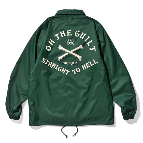 Oh!theGuilt × DF.SQEZ  003 / "COACH JACKET"(GREEN)