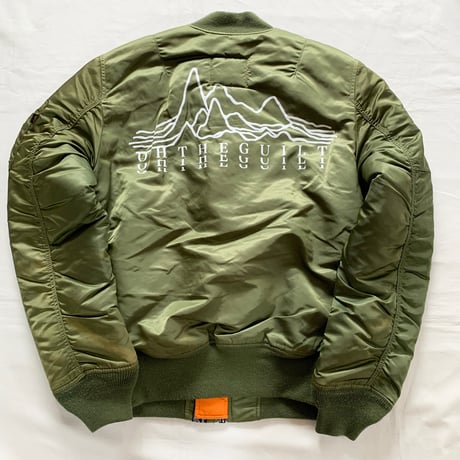 Oh!theGuilt × ALLAROUND / " MA-1"（ OLIVE DRAB)