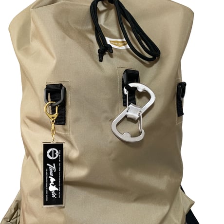 Oh!theGuilt ×BROWNIEHOMEMADE /  HANDMADE BACK PACK  003(KHAKI/BROWN)
