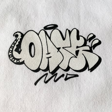 Oh!theGuilt × DF.SQEZ   / "HEAVY WEIGHT"S/S T-SHIRT（ WHITE)
