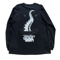 Oh!theGuilt × DF.SQEZ  / "D.O.G."L/S T-SHIRT（ BLACK)