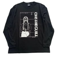 Oh!theGuilt × SCUMBOY "World Full Of Weirdos"L/S T-SHIRT（ BLACK)