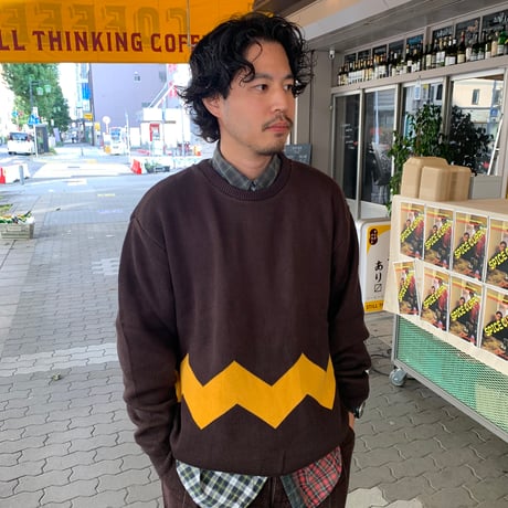 Oh!theGuilt / "CS" SWEATER(BROWN)