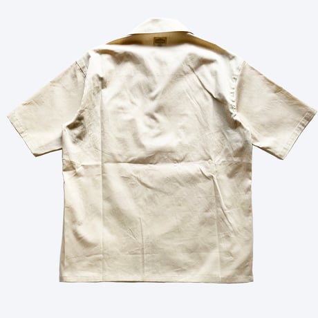 Oh!theGuilt / S/S BOWLING SHIRT  (KHAKI)