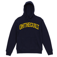Oh!theGuilt / "COLLEGE" HOOD SWEAT (NAVY)