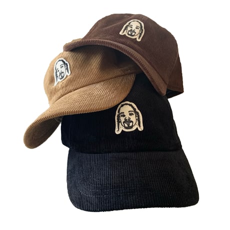 Oh!theGuilt  / "DOGGY"  CORDUROY CAP (BLACK)