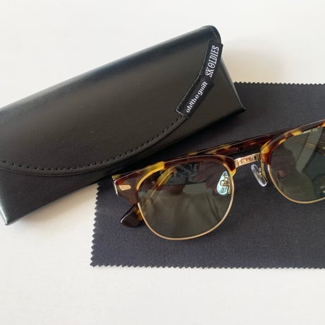 Oh!theGuilt×SK OLDIES / "FLIP FLOP" SUNGLASSES(DEMI × SILVER × GREENレンズ）