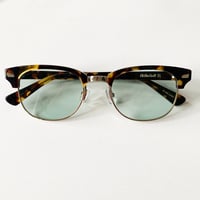 Oh!theGuilt×SK OLDIES / "FLIP FLOP" SUNGLASSES(DEMI × SILVER × GREENレンズ）