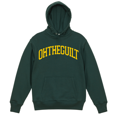 Oh!theGuilt / "COLLEGE" HOOD SWEAT (GREEN)