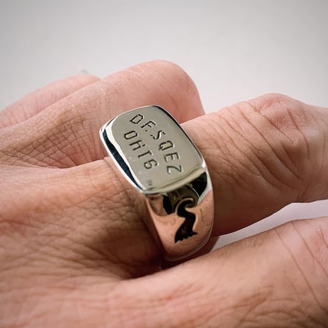 OHTHEGUILT ×DF.SQEZ "DEVIL FISH" RING （SILVER 925）