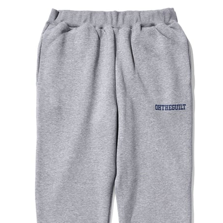 Oh!theGuilt / COLLEGE SWEAT PANT（ MIX GRAY）