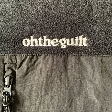 Oh!theGuilt  / FLEECE JACKET (BLACK)