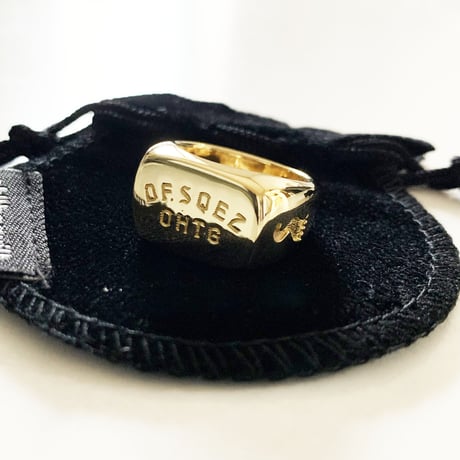 OHTHEGUILT ×DF.SQEZ "DEVIL FISH" RING （BRASS / 真鍮製）