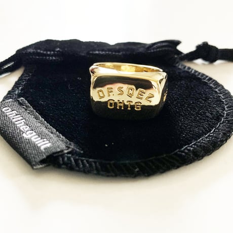 OHTHEGUILT ×DF.SQEZ "DEVIL FISH" RING （BRASS / 真鍮製）