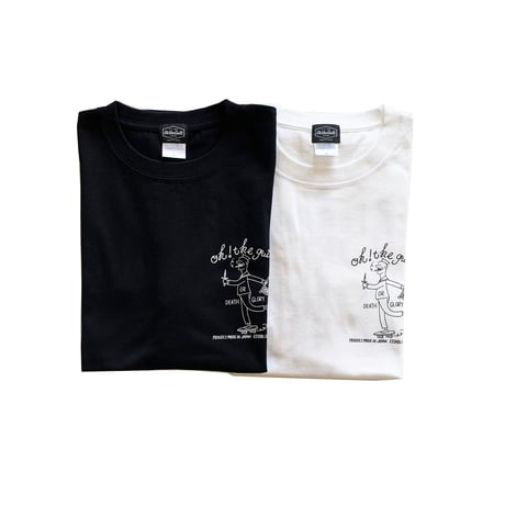 Oh!theGuilt × SCUMBOY "SAILORMAN&PIN UP GIRL"S/S T-SHIRT（WHITE)