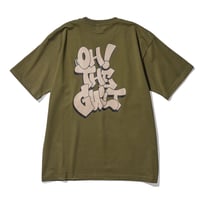 Oh!theGuilt / "THROW UP" S/S T-SHIRT( CITY GREEN)