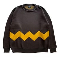 Oh!theGuilt / "CS" SWEATER(BROWN)