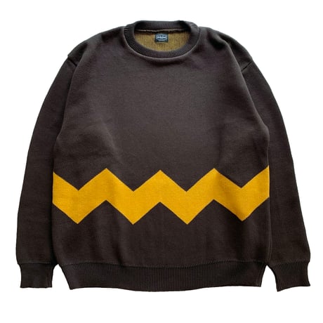Oh!theGuilt / "CS" SWEATER(BROWN)