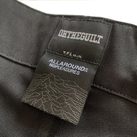 Oh!theGuilt × ALLAROUND / "NO BONDAGE"BONDAGE PANT（ BLACK)