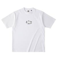 Oh!theGuilt × DF.SQEZ   / "HEAVY WEIGHT"S/S T-SHIRT（ WHITE)