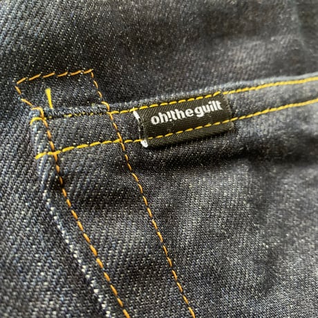 Oh!theGuilt / "DENIM PANT 002"  （RIGID INDIGO）