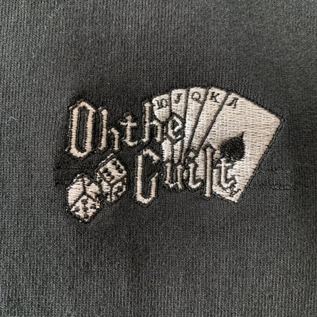 Oh!theGuilt / "GR LOGO" S/S  T-SHIRT (BLACK）