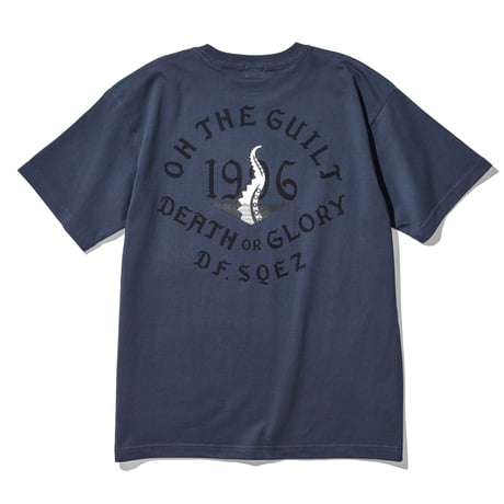 Oh!theGuilt × DF.SQEZ 001 / "SCREEN PRINT"S/S T-SHIRT (SLATE)