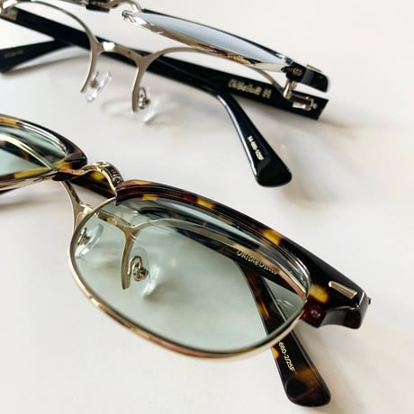 Oh!theGuilt×SK OLDIES / "FLIP FLOP" SUNGLASSES(DEMI × SILVER × GREENレンズ）