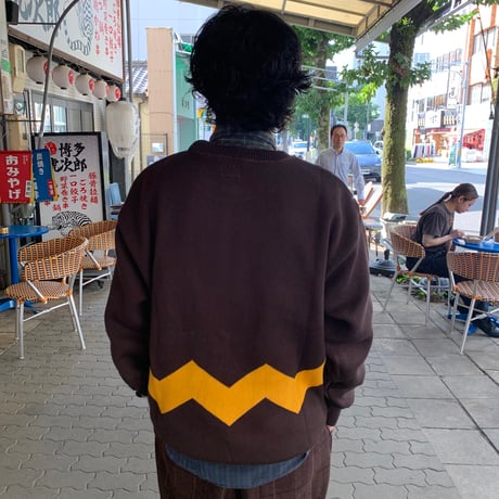 Oh!theGuilt / "CS" SWEATER(BROWN)