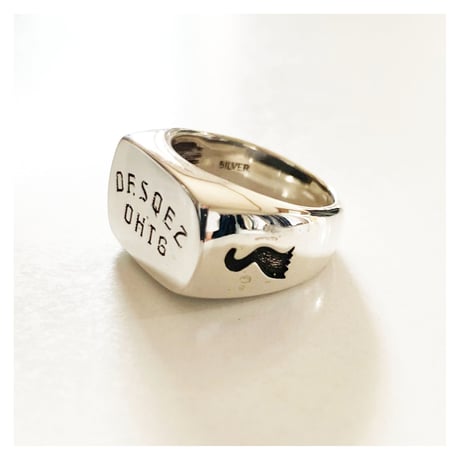 OHTHEGUILT ×DF.SQEZ "DEVIL FISH" RING （SILVER 925）