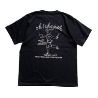 Oh!theGuilt × SCUMBOY "SAILORMAN&PIN UP GIRL"S/S T-SHIRT（ BLACK)