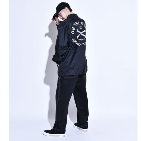 Oh!theGuilt × DF.SQEZ  003 / "COACH JACKET"(BLACK)