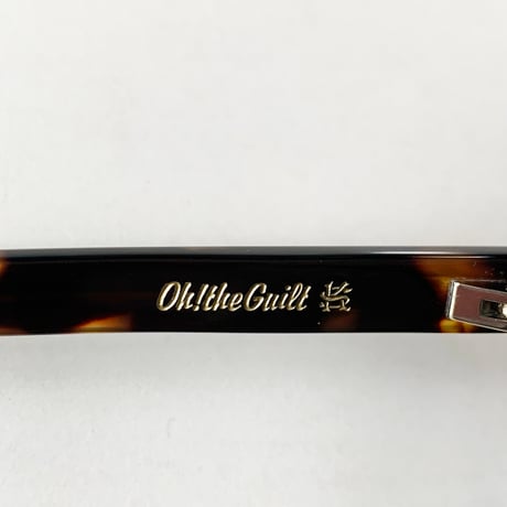 Oh!theGuilt×SK OLDIES / "FLIP FLOP" SUNGLASSES(DEMI × SILVER × GREENレンズ）