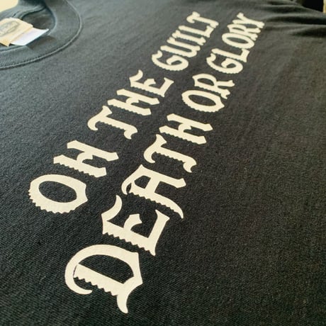 Oh!theGuilt × DF.SQEZ  / "D.O.G."L/S T-SHIRT（ BLACK)