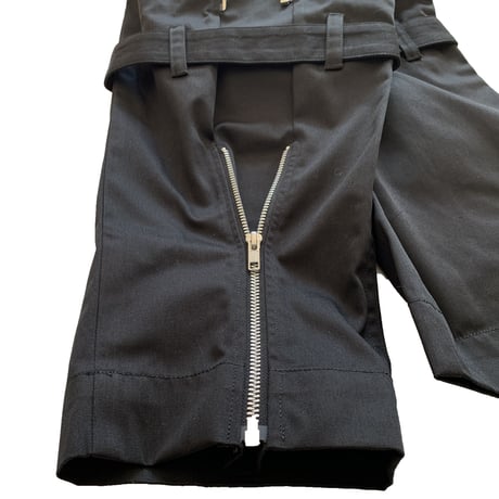 Oh!theGuilt × ALLAROUND / "NO BONDAGE"BONDAGE PANT（ BLACK)