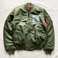 Oh!theGuilt × ALLAROUND / " MA-1"（ OLIVE DRAB)