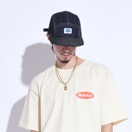 Oh!theGuilt × BROWNIE HOME MADE / HAND MADE JET CAP（ INDIGO DENIM)