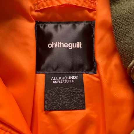 Oh!theGuilt × ALLAROUND / " MA-1"（ OLIVE DRAB)