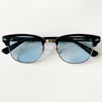 Oh!theGuilt×SK OLDIES / "FLIP FLOP" SUNGLASSES(BLACK × SILVER × BLUEレンズ）