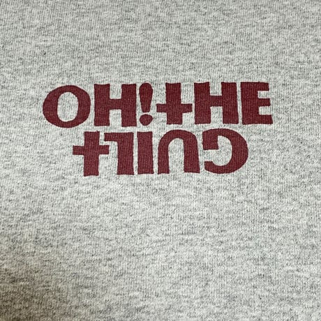 Oh!theGuilt × SCUMBOY "World Full Of Weirdos"L/S T-SHIRT（ MIX GRAY)