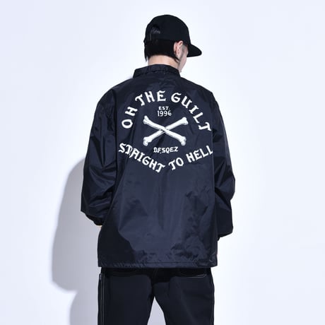 Oh!theGuilt × DF.SQEZ  003 / "COACH JACKET"(BLACK)