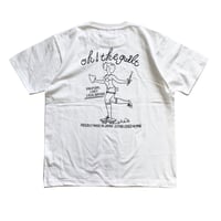 Oh!theGuilt × SCUMBOY "SAILORMAN&PIN UP GIRL"S/S T-SHIRT（WHITE)