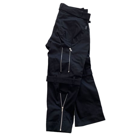 Oh!theGuilt × ALLAROUND / "NO BONDAGE"BONDAGE PANT（ BLACK)
