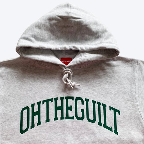 Oh!theGuilt / "COLLEGE" HOOD SWEAT (ASH)